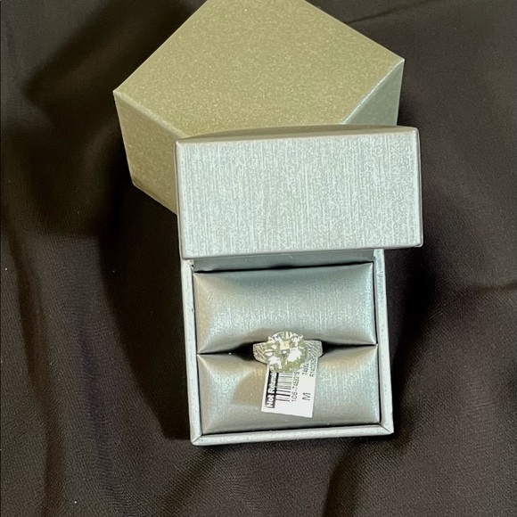 7.05 ct prasiolite ring in sterling silver. - Picture 11 of 13